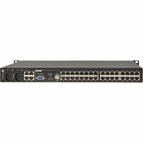 Conmutador KVM sobre IP CAT5E de 32 puertos, 1U, TAA