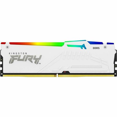 Kit de 2 mémoires DDR5 CL34 32 Go 6 800 MT/S DIMM FURY BEAST BLANC RGB EXPO