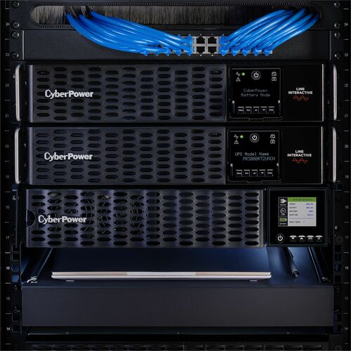 Cyber Power CyberPower Smart App Sinewave PR3000RTXL2UACN 3000VA Rack/