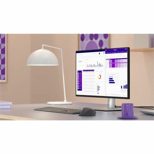 Monitor LED Dell P2725H de 27" Full HD - 16:9 - Negro, Plateado