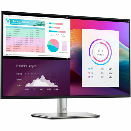 Monitor LED Dell P2725H de 27" Full HD - 16:9 - Negro, Plateado