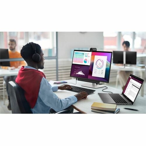 Monitor LED Dell P2425 de 24" WUXGA - 16:10 - Negro, Plateado