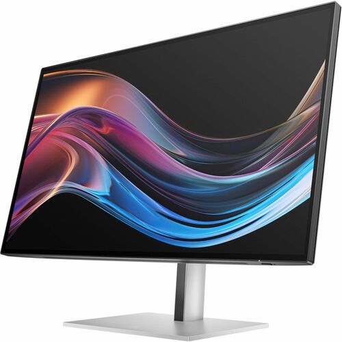 Monitor LCD HP 727pk de 27", 4K UHD, resolución 16:9, color plata natural