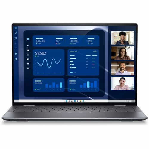 LATITUDE 9450 T-2 en 1 Core Ultra 7-165U, 16 GB, 1 DIMM, 512 GB, SS, 2560 x 160