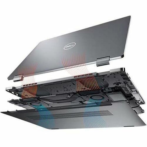 LATITUDE 9450 T-2 en 1 Core Ultra 5-125U, 16 GB, 1 DIMM, 256 GB, SS, 2560 x 160