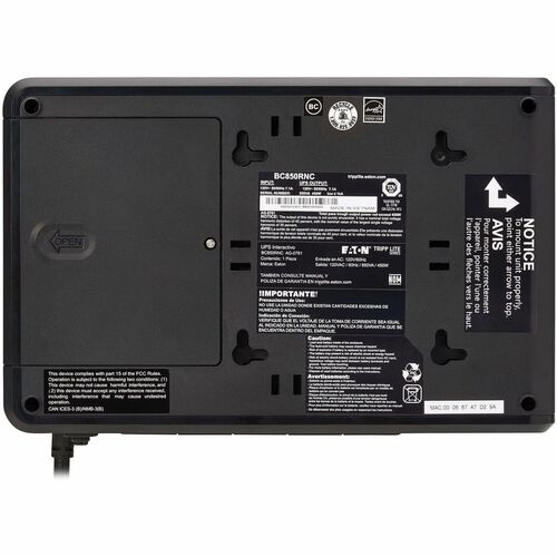 Onduleur tripp Lite by Eaton BC850RNC 850 VA montable sur bureau/surface/mur