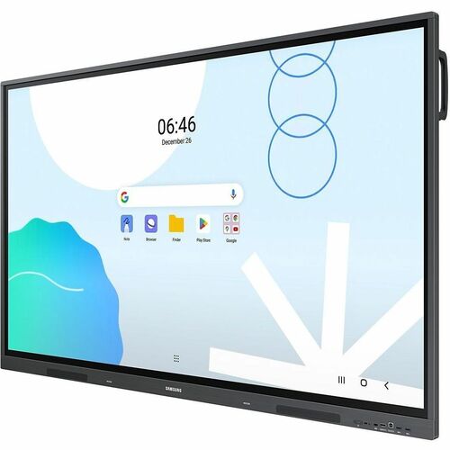 75IN ANDROID (13) OS INTERATIVE WHITE BOARD WITH BUILT-IN SPEAKER