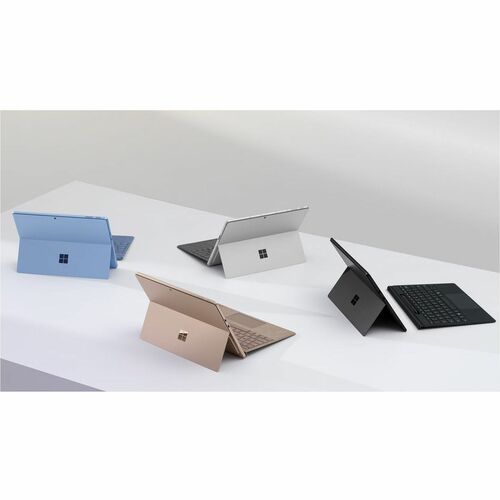 Teclado Microsoft Surface Pro con almacenamiento para lápiz - Platino - Portátil - TouchPad