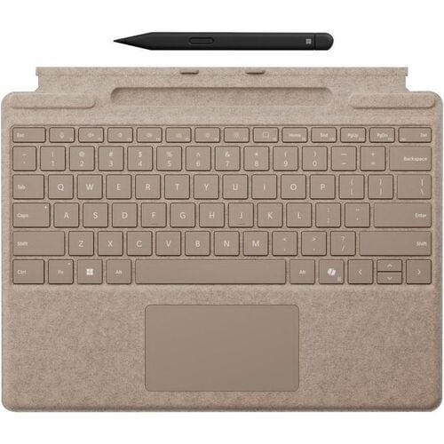 Teclado Microsoft Surface Pro con almacenamiento para lápiz - Dune - Portátil - TouchPad