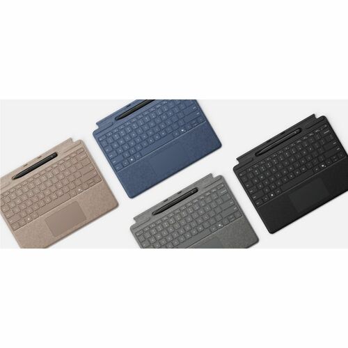 Teclado Microsoft Surface Pro con almacenamiento para lápiz - Dune - Portátil - TouchPad