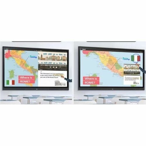 Écran collaboratif LG CreateBoard 86TR3DK-B - Écran LCD 86 pouces Cortex A55