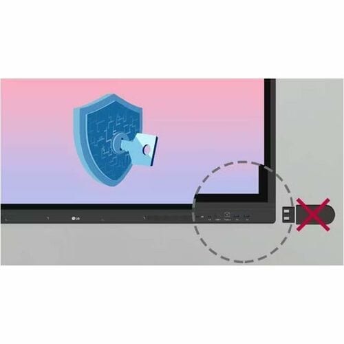 Écran collaboratif LG CreateBoard 86TR3DK-B - Écran LCD 86 pouces Cortex A55