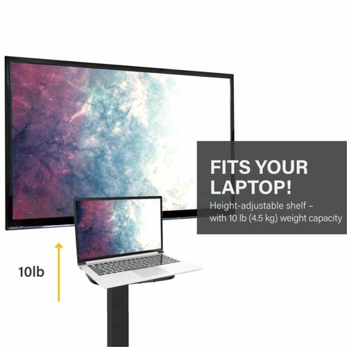 Chief Fit Interactive Mobile Cart - For Displays 55