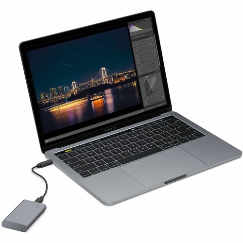 LACIE 2.5 EXTERNAL 500GB SSD USB 3.1 TYPE C SED BASE MULTI 4