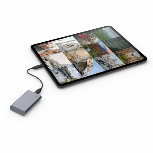 LACIE 2.5 EXTERNAL 500GB SSD USB 3.1 TYPE C SED BASE MULTI 4