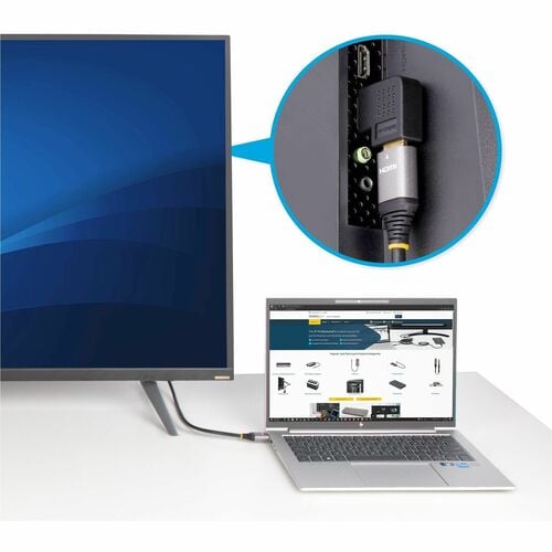 Adaptateur HDMI 2.0 à angle droit StarTech.com
