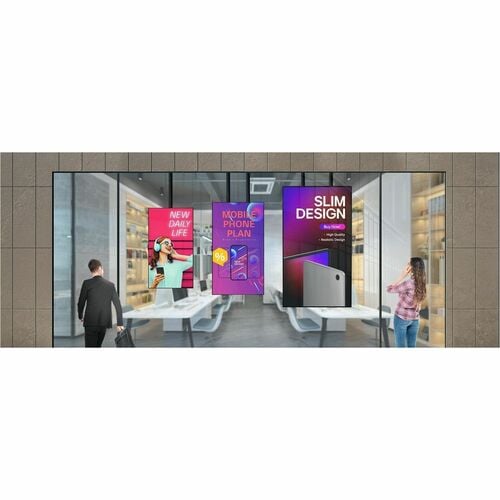 LG 49'' FHD High Bright Window Facing Display with Anti-Discoloration Technology