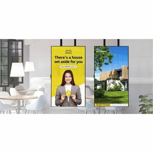 LG 49'' FHD High Bright Window Facing Display with Anti-Discoloration Technology