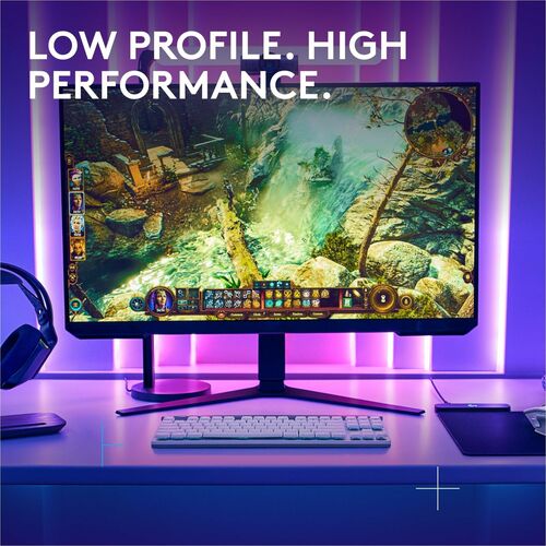 Teclado para juegos Logitech G515 Lightspeed TKL - Conectividad con cable/inalámbrica - Bluetooth