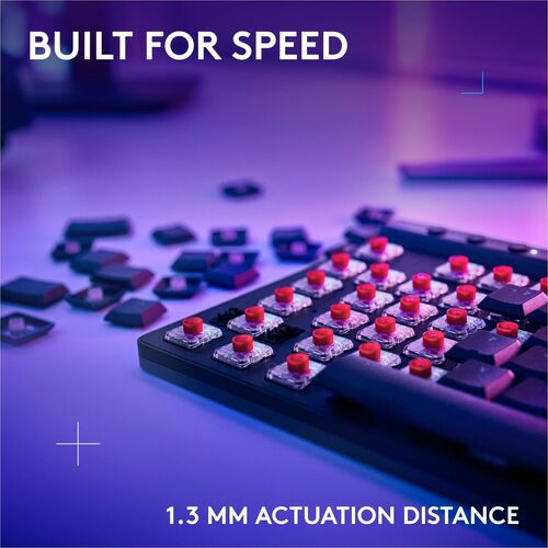 Clavier de jeu G515 Lightspeed TKL, linéaire, noir, multi-touch, 4 touches