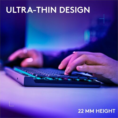 Clavier de jeu G515 Lightspeed TKL, linéaire, noir, multi-touch, 4 touches