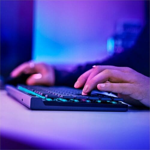 Teclado para juegos Logitech G515 Lightspeed TKL - Conectividad con cable/inalámbrica - Bluetooth