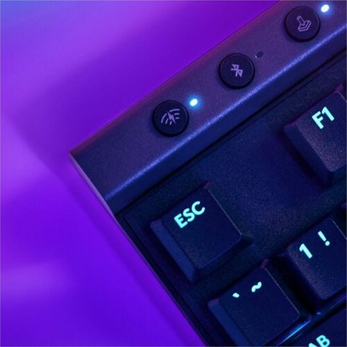 Teclado para juegos Logitech G515 Lightspeed TKL - Conectividad con cable/inalámbrica - Bluetooth