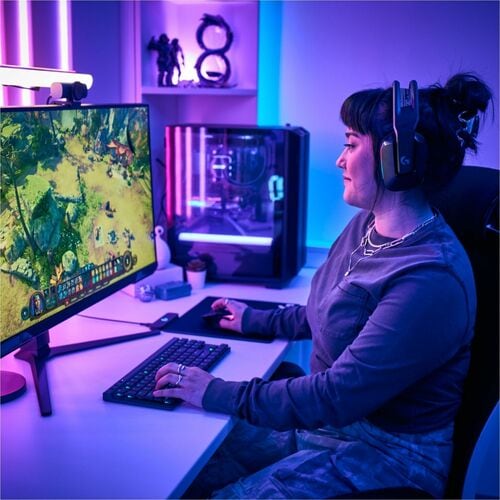 Teclado para juegos Logitech G515 Lightspeed TKL - Conectividad con cable/inalámbrica - Bluetooth