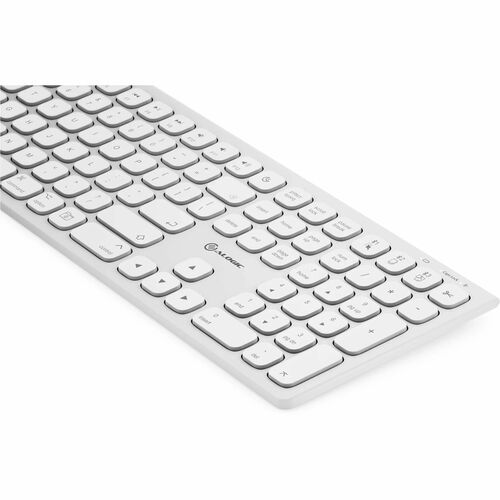 Clavier Bluetooth rechargeable USB-C ECHELON pour Mac, blanc, États-Unis