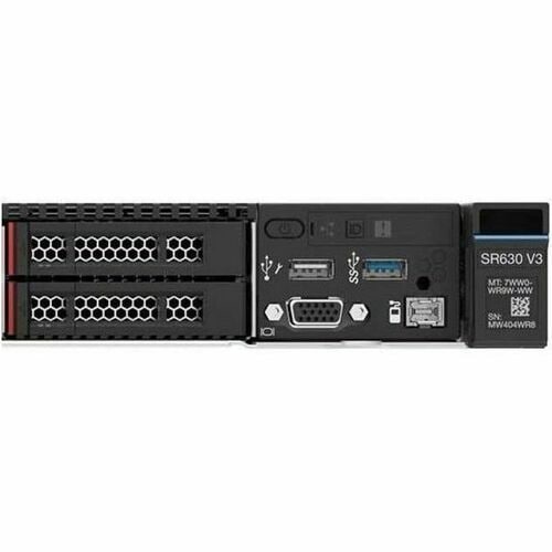 Serveur rack 1U Lenovo ThinkSystem SR630 V3 7D73A05MNA - 1 processeur Xeon Silver 4510 2,40 GHz