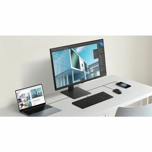 Samsung ViewFinity S6 S32D606UAN 32\" Class 4K UHD LCD Monitor - 16:9 - Black