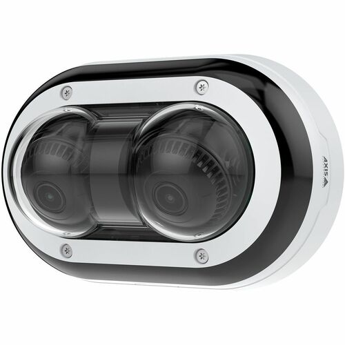 AXIS P4708-PLVE 8 Megapixel Outdoor 4K Network Camera - Color - Dome - Black -