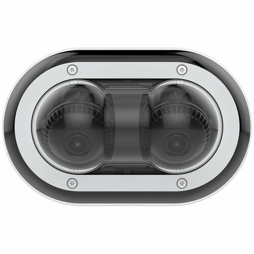AXIS P4708-PLVE 8 Megapixel Outdoor 4K Network Camera - Color - Dome - Black -