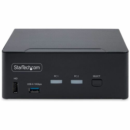 CONMUTADOR KVM DP 1.4 DE 2 PUERTOS - KVM CON PUERTO DE PANTALLA DOBLE