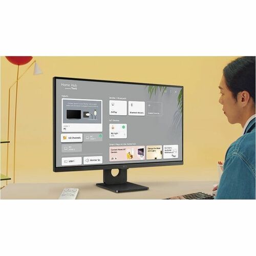 LG MyView 27SR50F-B 32\" Class Full HD Smart LCD Monitor - 16:9