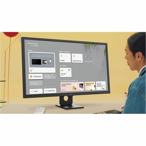 Moniteur LCD intelligent Full HD LG MyView 32SR50F-B 32 pouces - 16:9