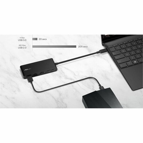 Station d'accueil Asus DC201 pour ordinateur portable/moniteur