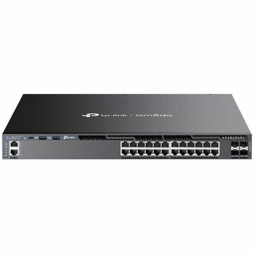 Switch PoE+ Administrado L3 APILable de 24 Puertos GB de OMADA con 4 10 GE