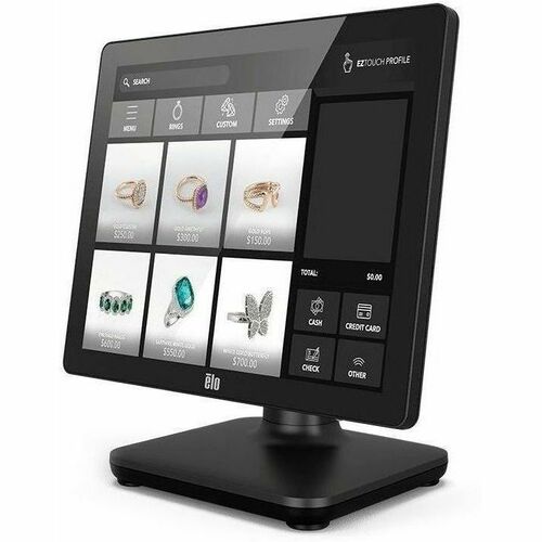 Elo EloPOS POS Terminal - Celeron G4900T - 4 GB DDR4 SDRAM - 128 GB SSD M.2/SATA