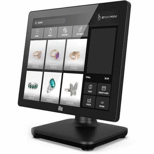 Elo EloPOS POS Terminal - Celeron G4900T 2.90 GHz - 4 GB DDR4 SDRAM - 128 GB SSD