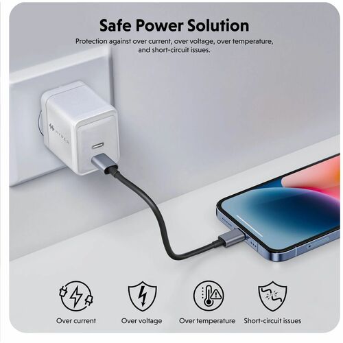Cargador USB-C GaN Hyper HyperJuice de 35 W - 35 W
