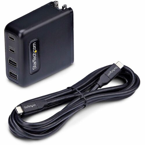 Chargeur mural USB-C StarTech.com 100 W, 2 ports USB