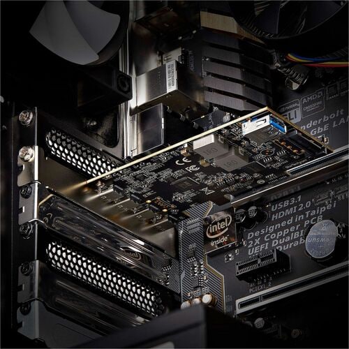 StarTech.com 5-Port USB PCIe Card, USB 3.2 10Gbps, PCI Express Card with 4x USB