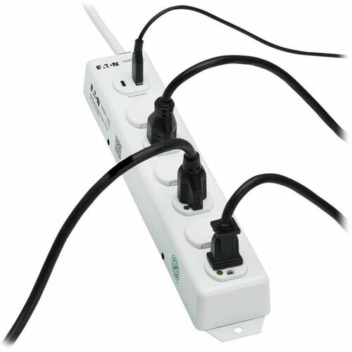 Multiprise USB Safe-IT PS-602-HG de la série Tripp Lite - NEMA 5-15P-HG - 1