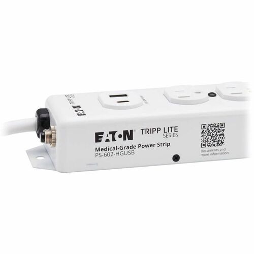 Multiprise USB Safe-IT PS-602-HG de la série Tripp Lite - NEMA 5-15P-HG - 1