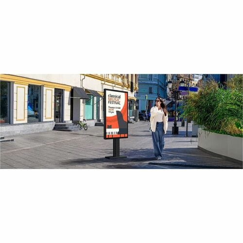 Écran d'extérieur LG 49XE3P-B 49'' FHD IP avec technologie anti-décoloration
