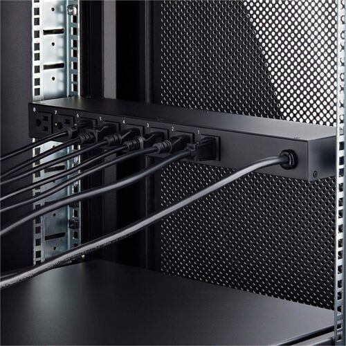 StarTech.com 8-Outlet Horizontal Rack Mount PDU, 1U Power Strip, Outle