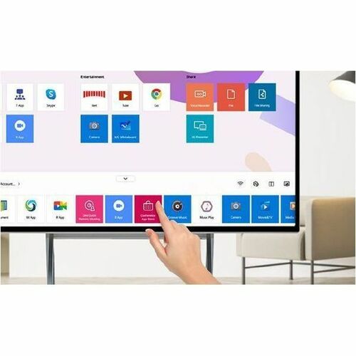 Écran LED 43 pouces Quick Flex UHD U-IPS 3840 x 2160 350 cd/m²