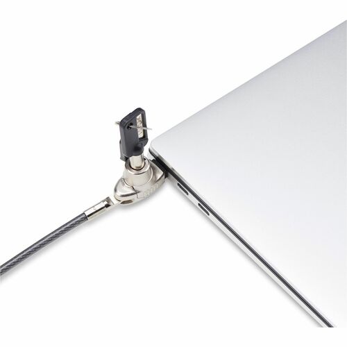 StarTech.com Slim Lock Noble Wedge® Slot Compatible, 6.6ft (2m) Keyed Locking Ca