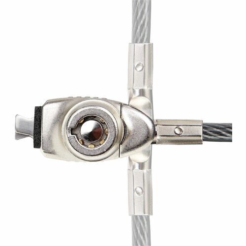 StarTech.com Slim Lock Noble Wedge® Slot Compatible, 6.6ft (2m) Keyed Locking Ca